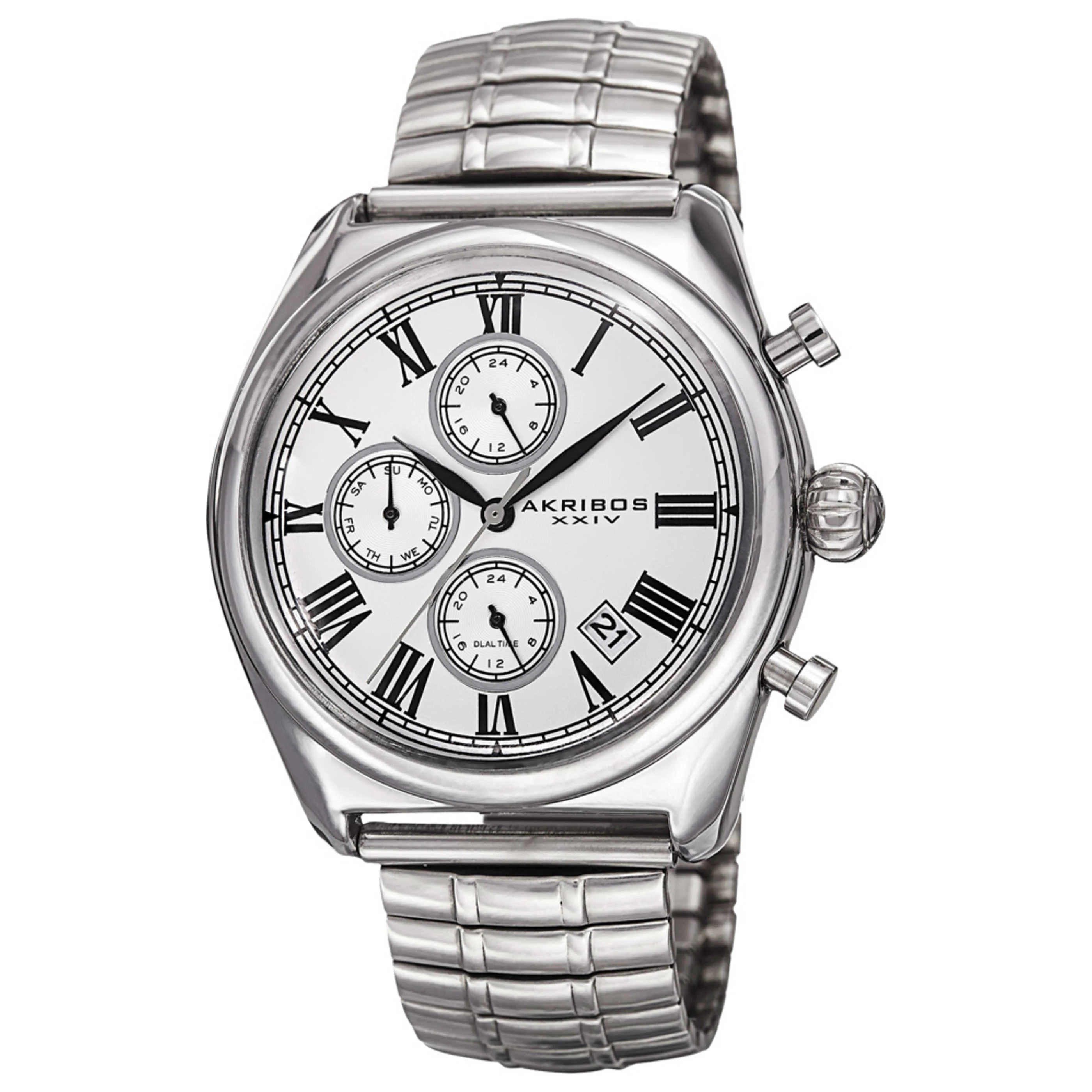 Akribos Xxiv Men's Watch AK827SS