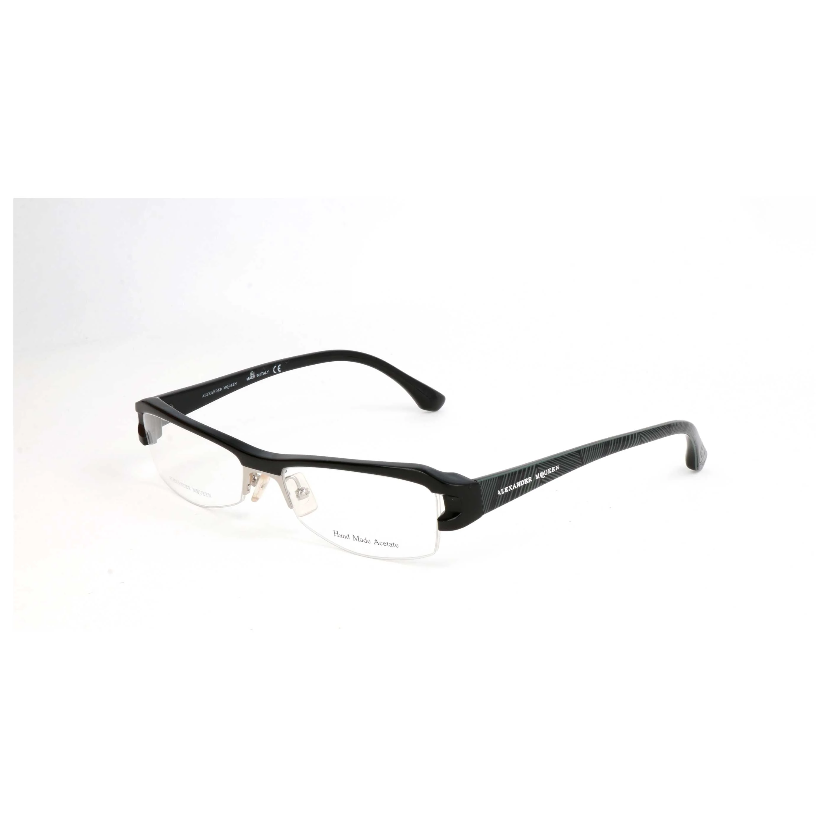 Alexander McQueen Unisex Eyeglasses AMQ-5016J-807-53