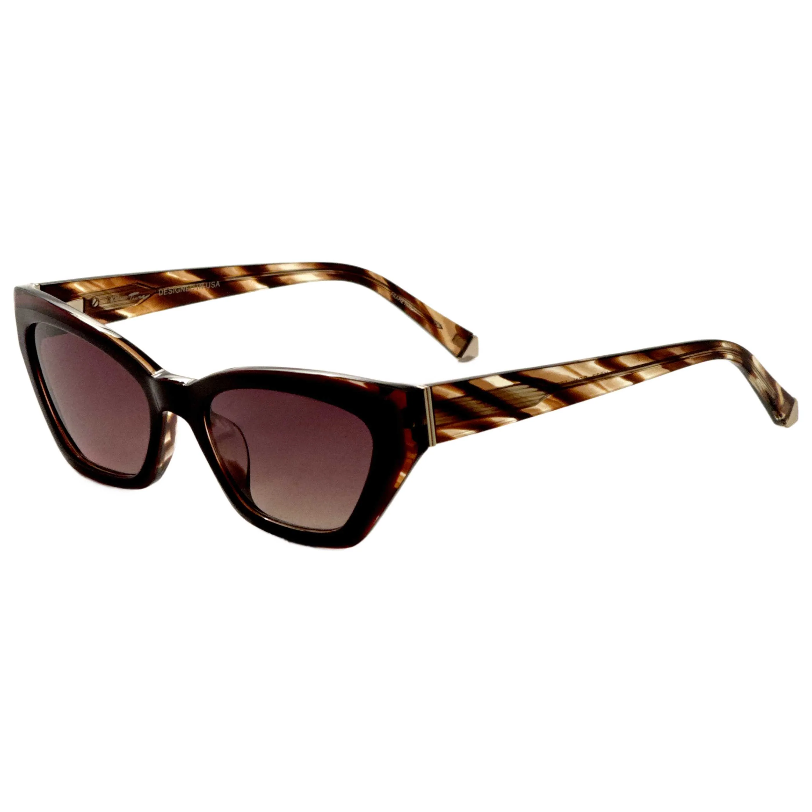 Kate Young Women's Sunglasses K577-BRN-53