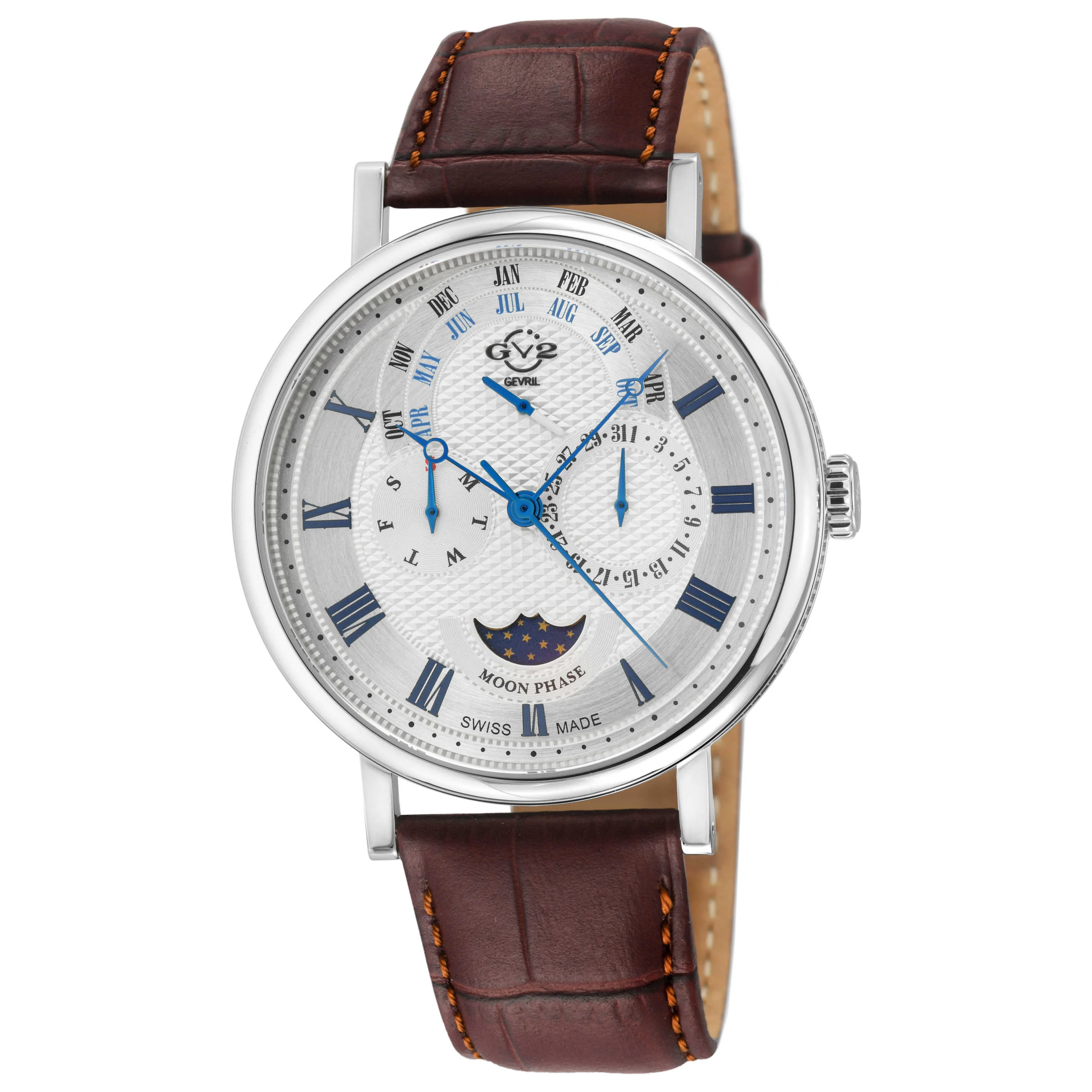 GV2 by Gevril Men's Watch 43600