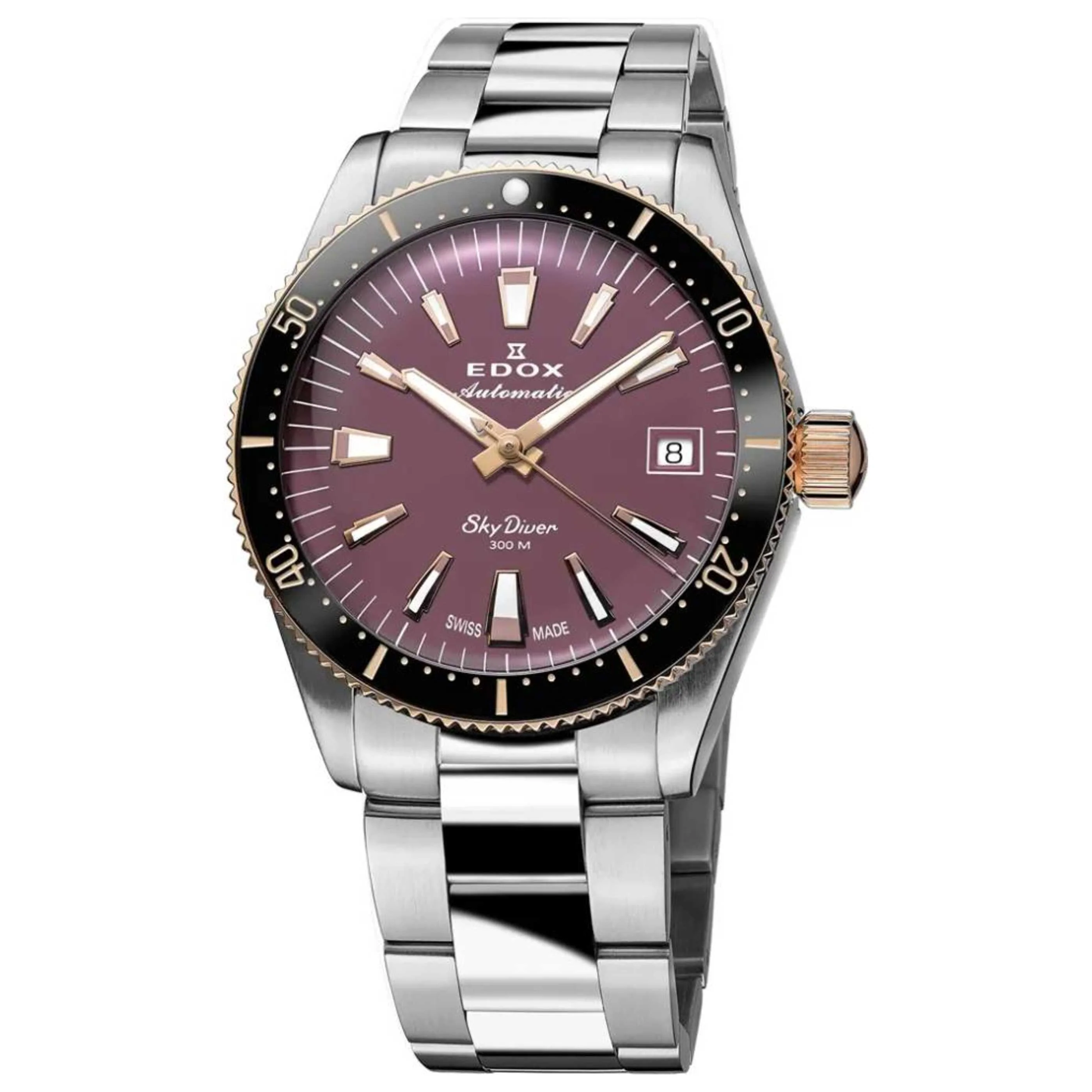 Edox SkyDiver Unisex Watch 80131-357RNRM-VIO