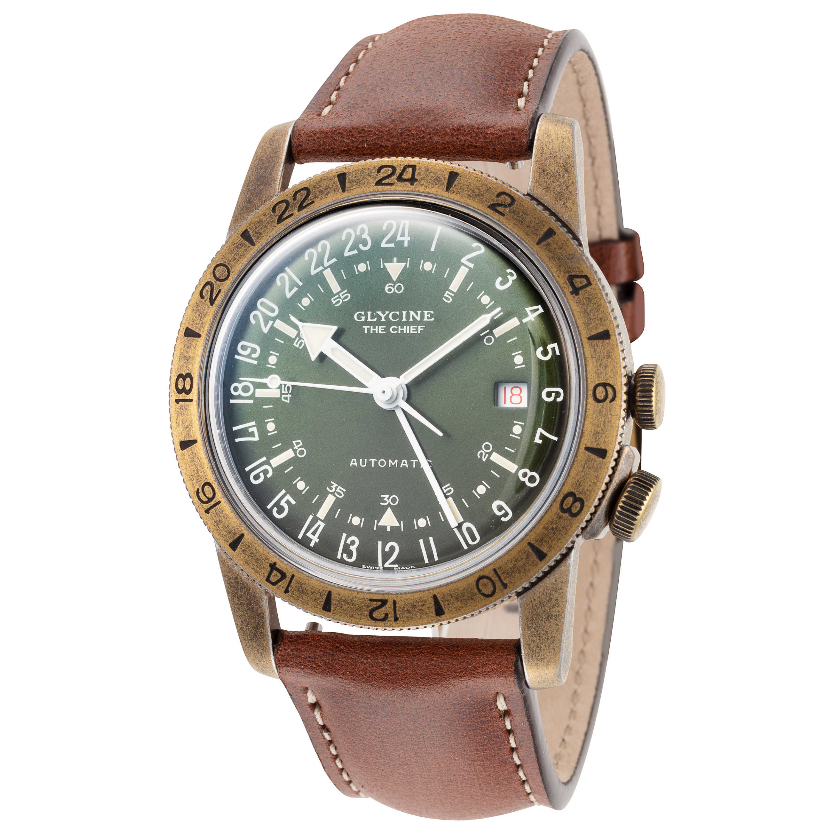 Glycine Airman The Chief GMT Men's Watch GL0307