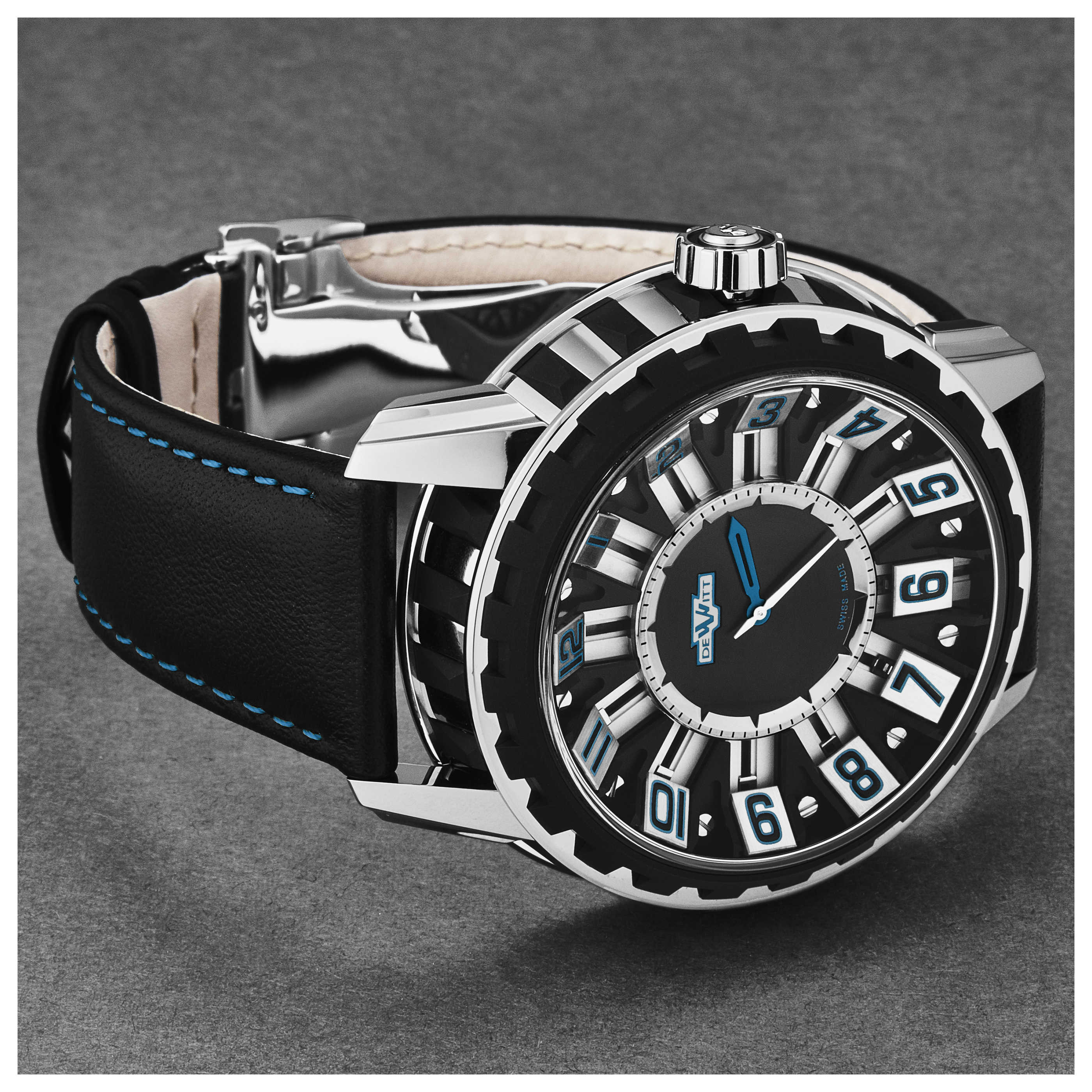 DeWitt Men's Watch AC.SLD.001 RPB 3 DeWitt Men's Watch AC.SLD.001 RPB
