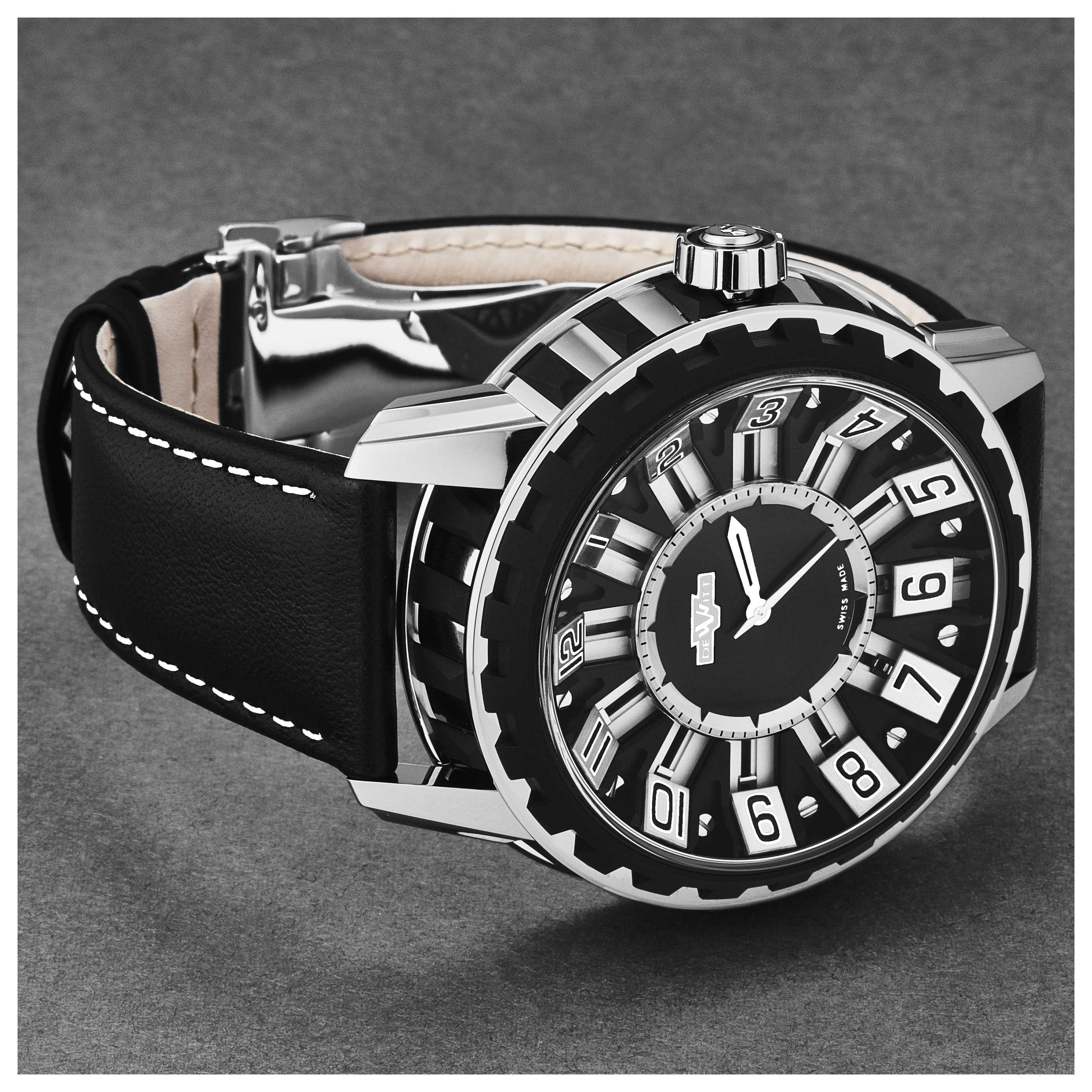 DeWitt Men's Watch AC.SLD.004 RPB 3 DeWitt Men's Watch AC.SLD.004 RPB